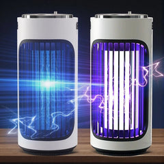 USB Rechargeable Mosquito Trap Lamp 360 Degree Bug Catcher Non-Toxic Indoor Device